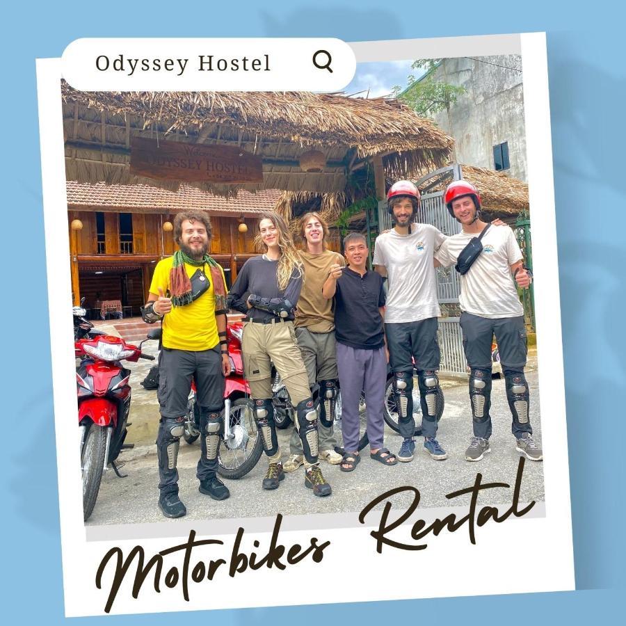 Odyssey Hostel, Tours & Motorbikes Rental 河江 外观 照片